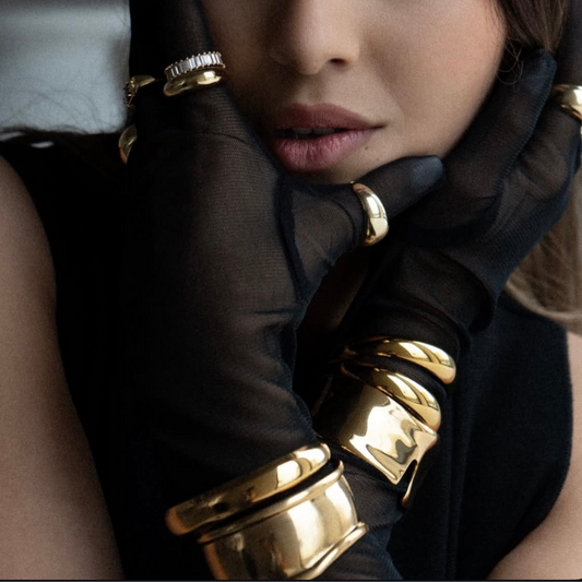 Dakota Cuff Bracelet Gold