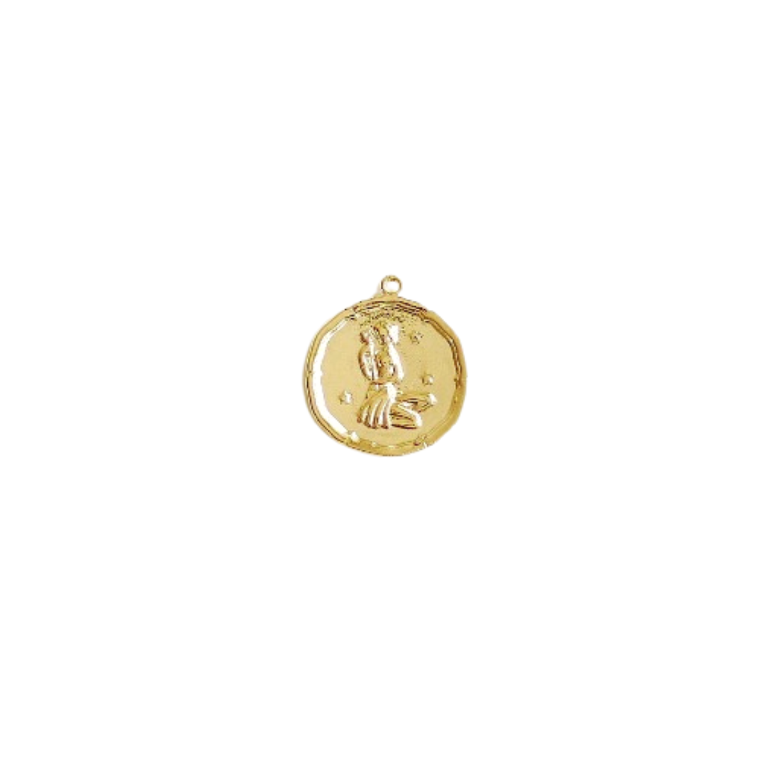 Virgo Medallion Charm