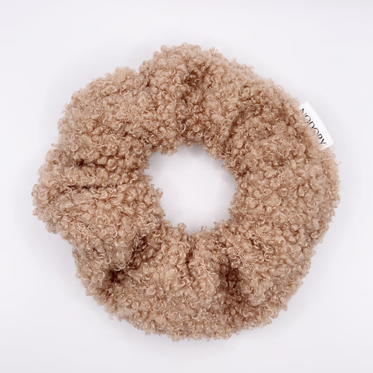 Plush Teddy Bear Scrunchies