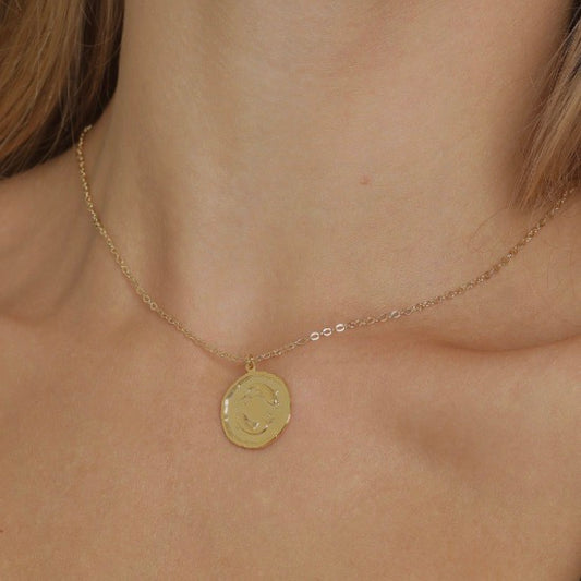 Pisces Zodiac Necklace