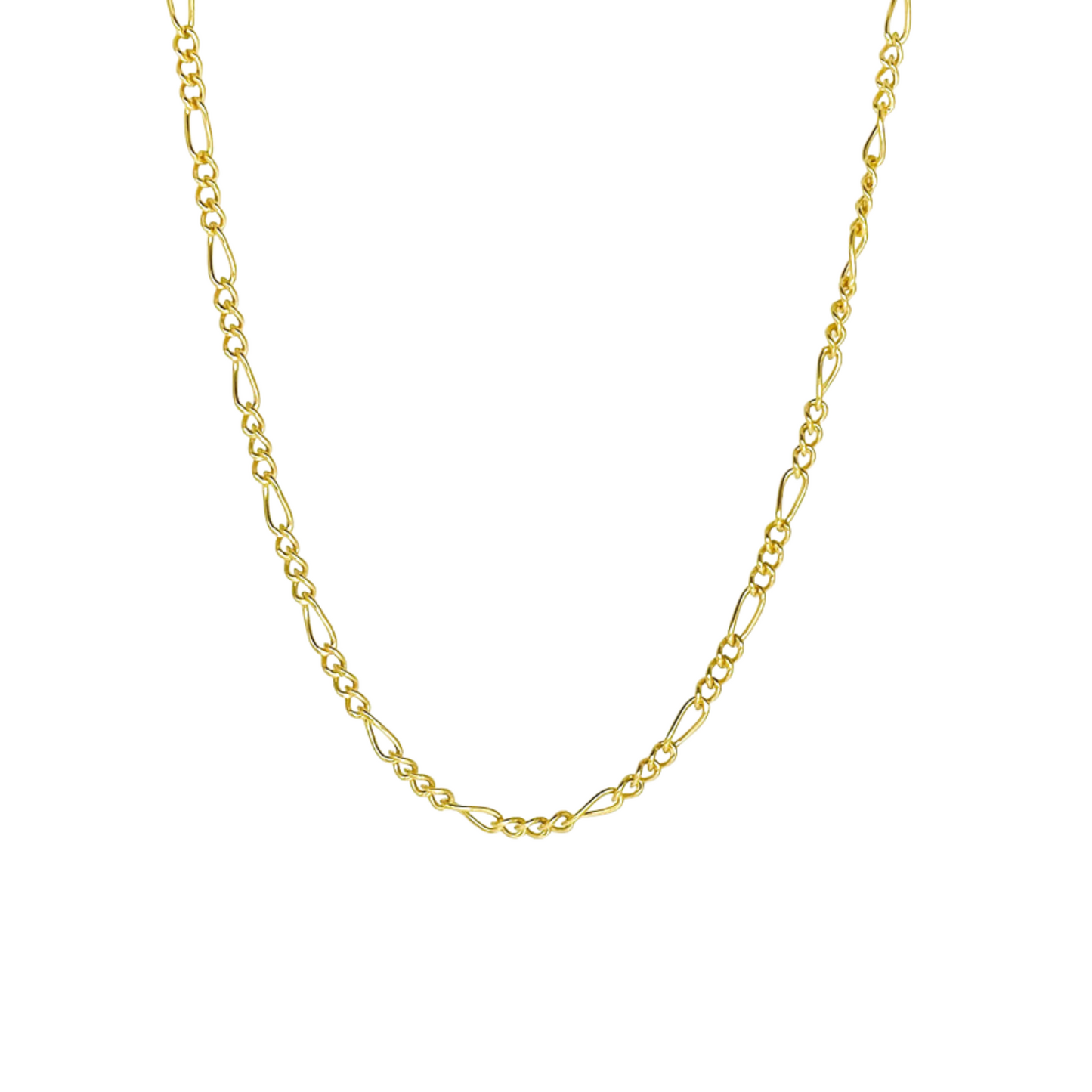 Chloe | 14K Gold filled Figaro Chain Necklace