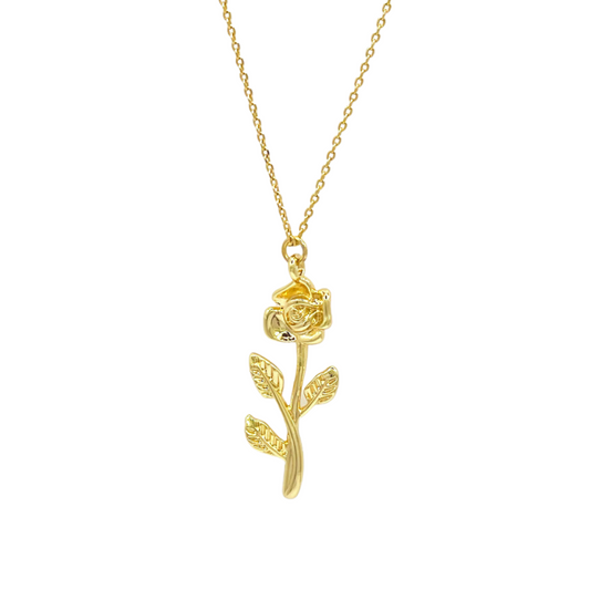 Rose 14K Gold filled Necklace