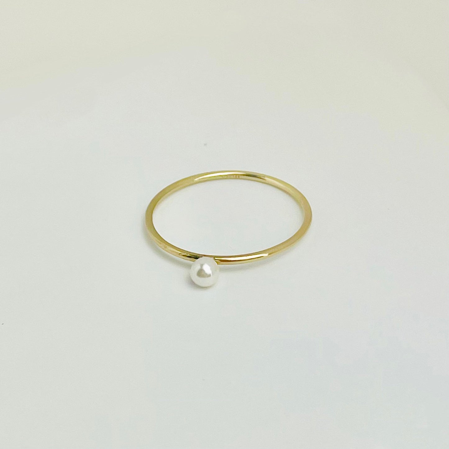 Kelsey | 14K Gold filled Pearl Ring