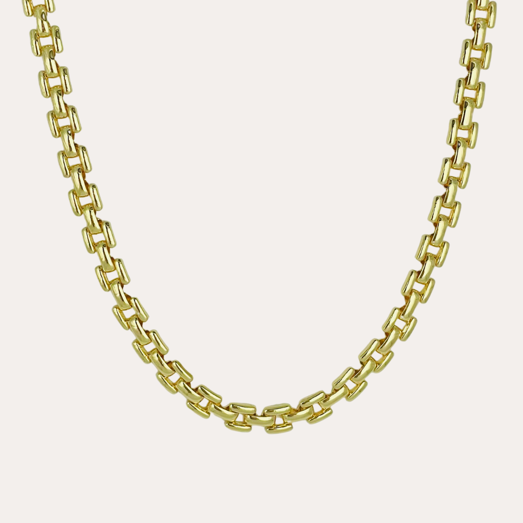 Iris | 14K Gold filled Panther Chain Necklace – Nodory