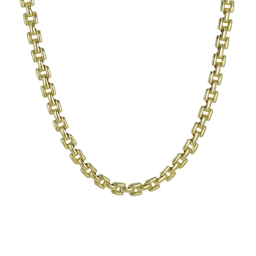 Iris | 14K Gold filled Panther Chain Necklace