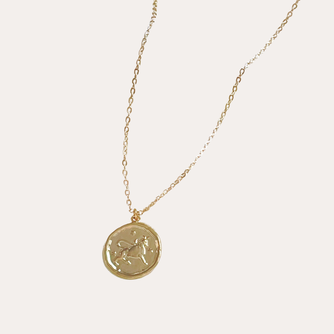 Taurus Zodiac Necklace