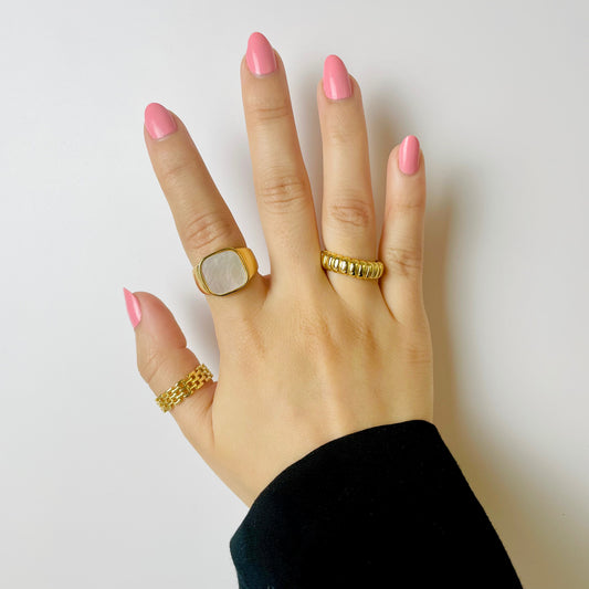 Emily | 14K Gold filled Croissant Ring