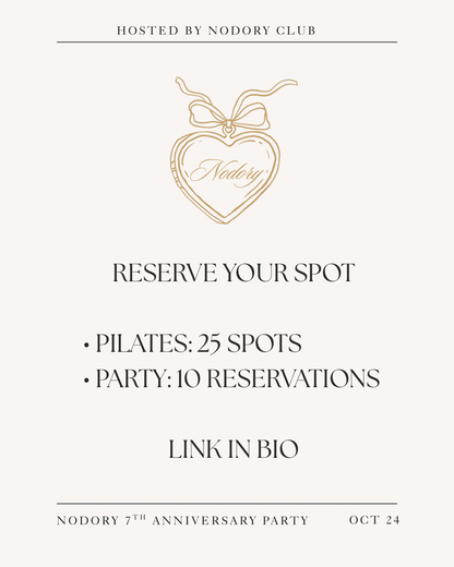 7th Anniversary Party - Pilates + Charm Bar