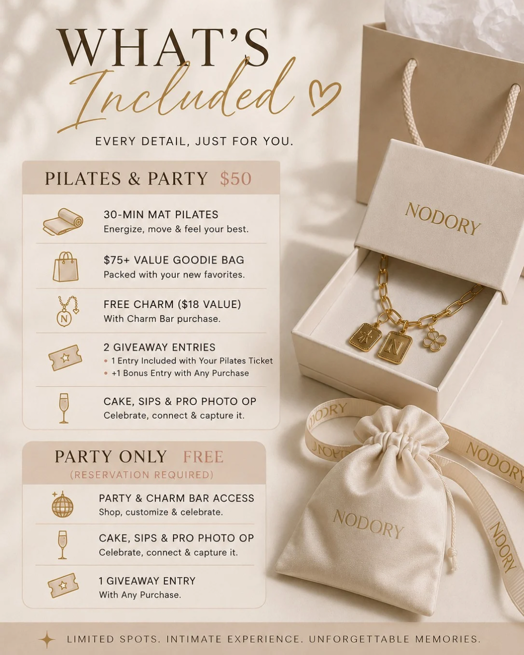 7th Anniversary Party - Pilates + Charm Bar