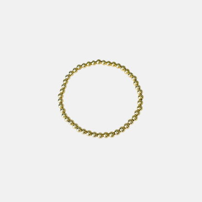 Amy | 14K Gold filled 4mm Bead Bracelet