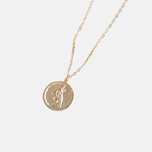 Aquarius Zodiac Necklace