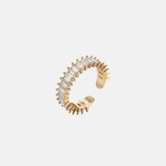 Coco | 14K Gold filled Cz Baguette Band Ring