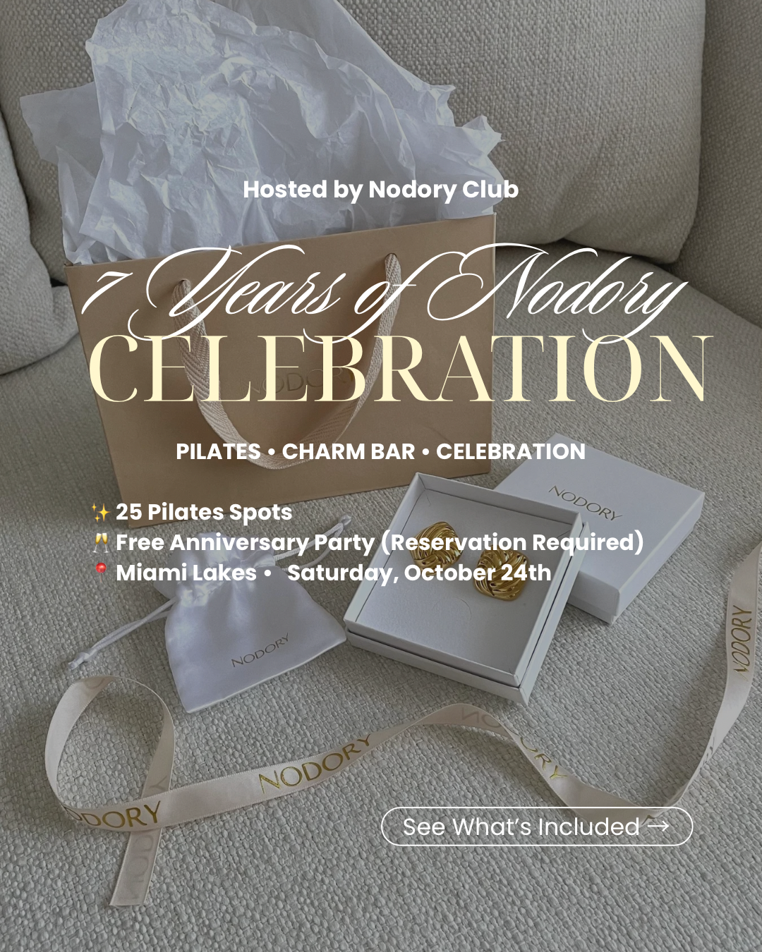 7th Anniversary Party - Pilates + Charm Bar