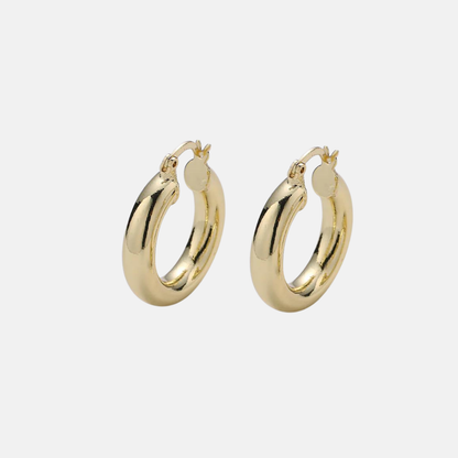 Gianna | 14K Gold Vermeil 20mm Hoop Earrings