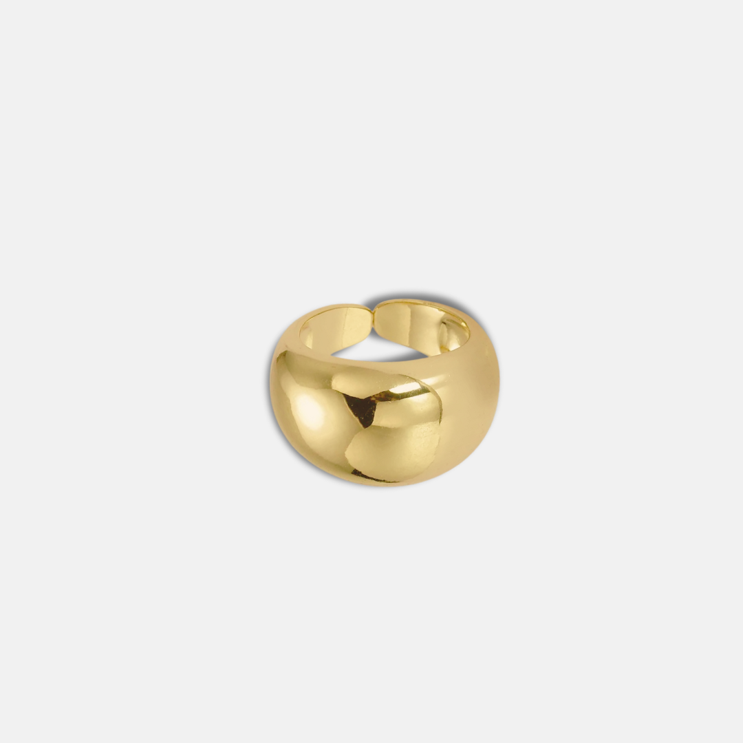 Gloria | 14K Gold filled Chunky Dome Ring