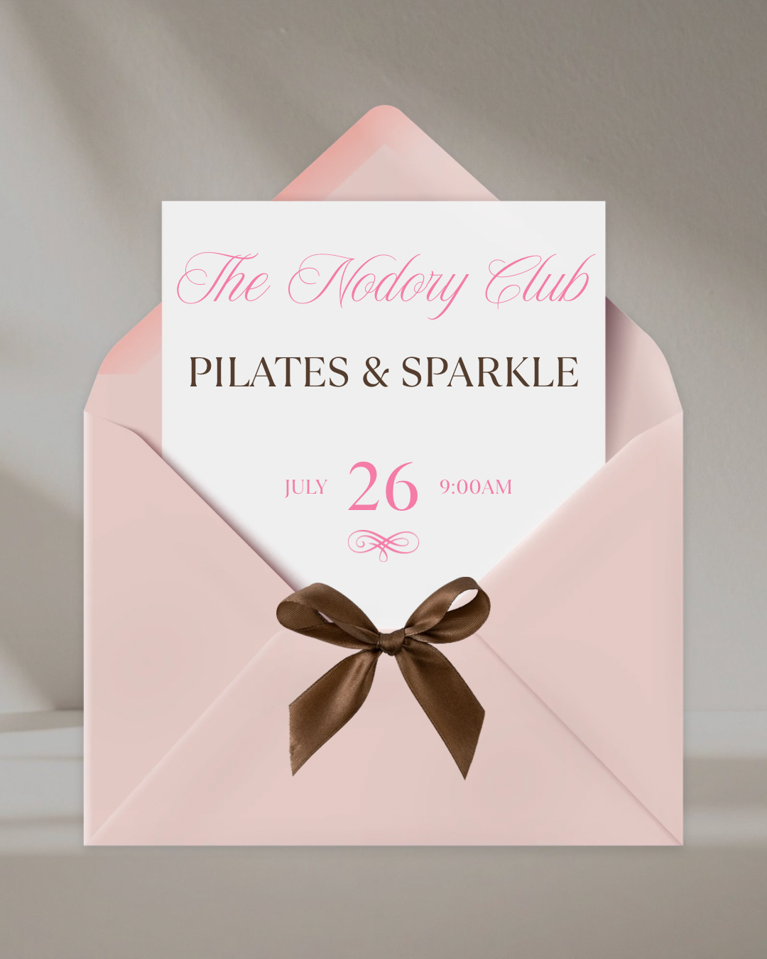 Nodory Club - Pilates & Sparkle Event July 26