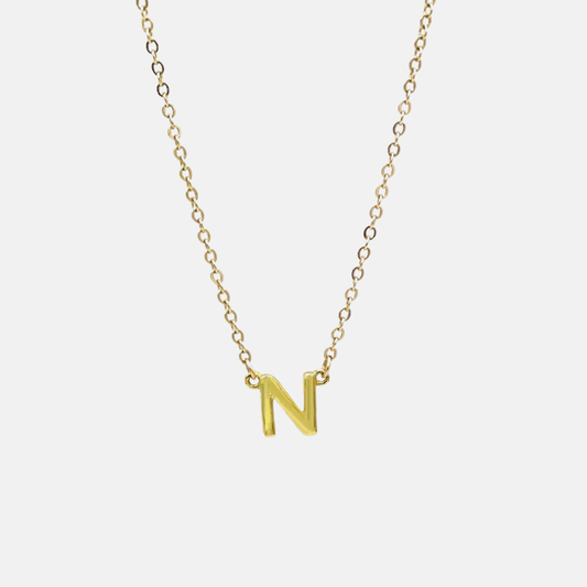 Initial 14K Gold filled Necklace