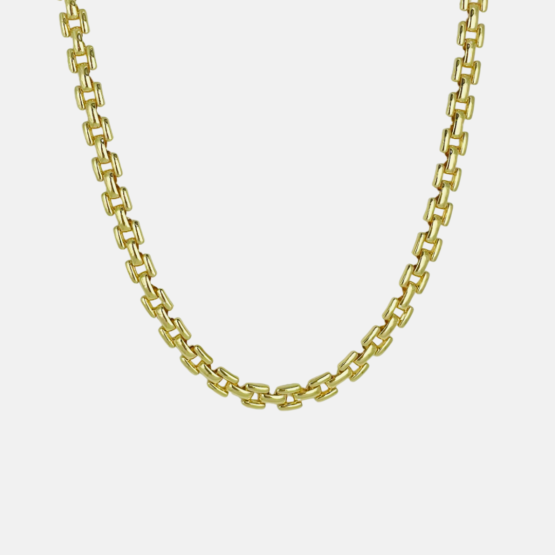 Iris | 14K Gold filled Panther Chain Necklace