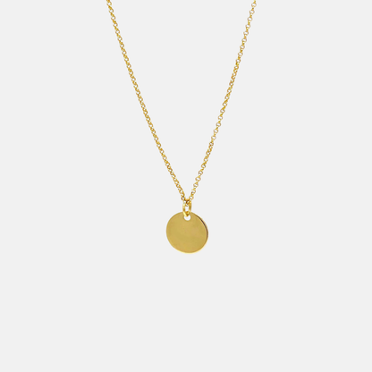 Julia | 14K Gold filled Disc Necklace