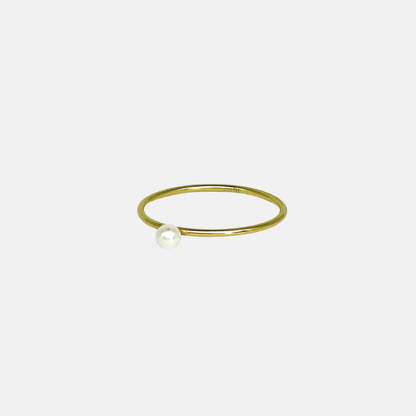 Kelsey | 14K Gold filled Pearl Ring