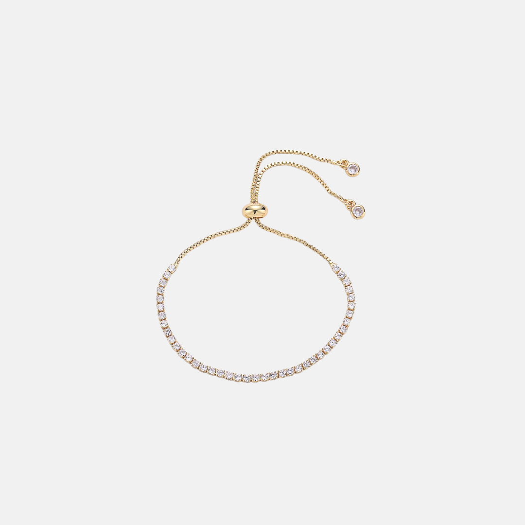 Lana | 14K Gold filled Adjustable Tennis Bracelet