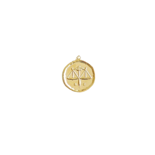 Libra Medallion Charm