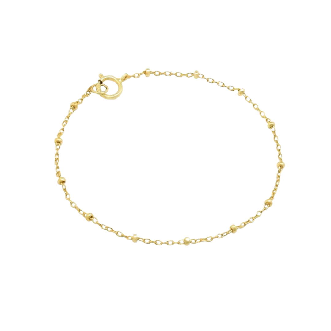 Paula | 14K Gold filled Satellite Chain Bracelet