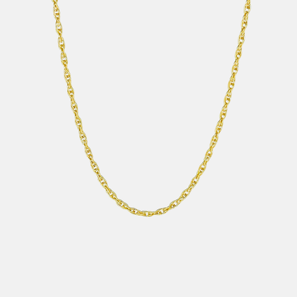 Roselyn | 14K Gold filled Rope Chain Necklace