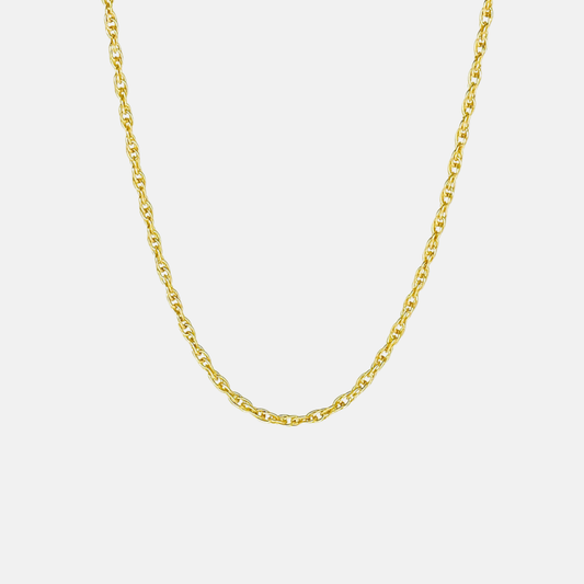 Roselyn | 14K Gold filled Rope Chain Necklace