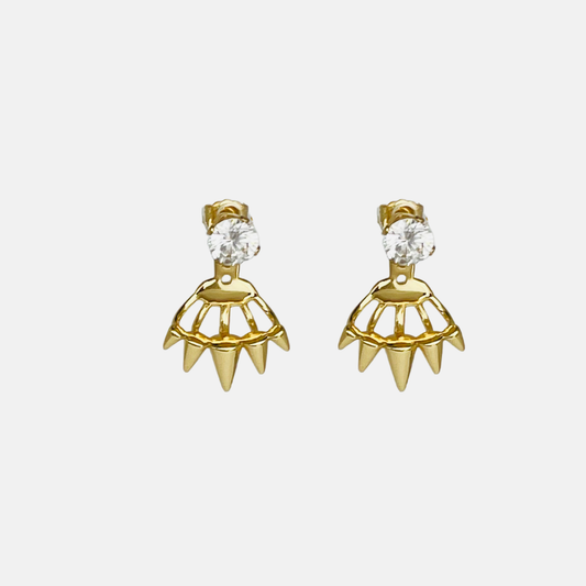 Sylvia | 14K Gold filled Spike Earring Jackets