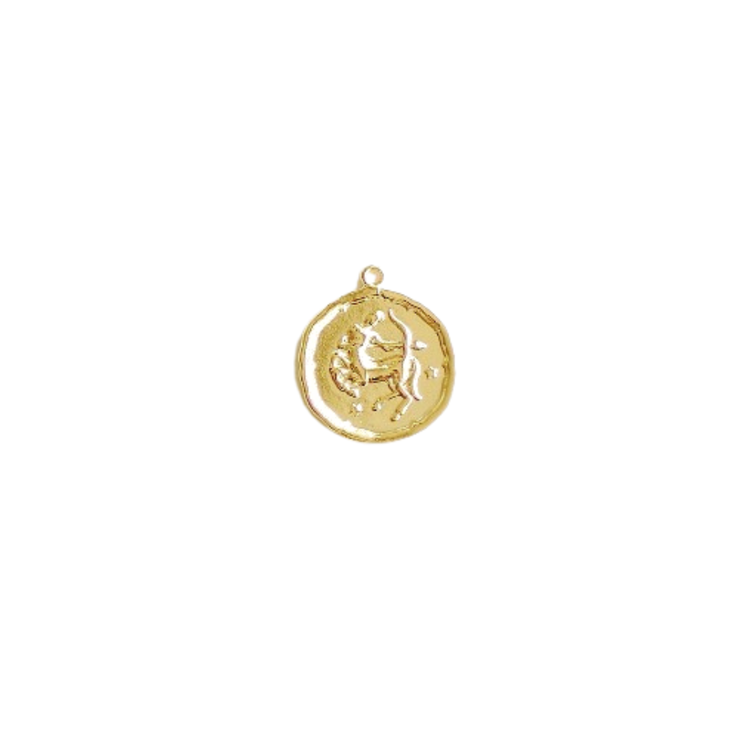 Sagittarius Medallion Charm