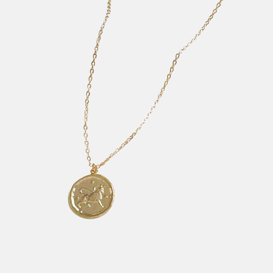 Taurus Zodiac Necklace