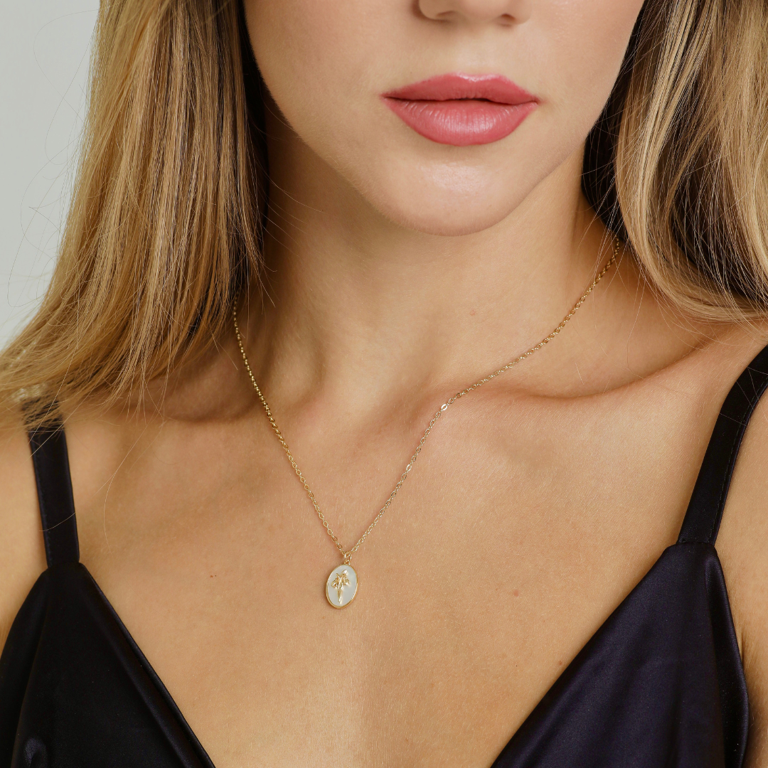 Emory | 14K Gold filled Pearl Birth Flower Necklace