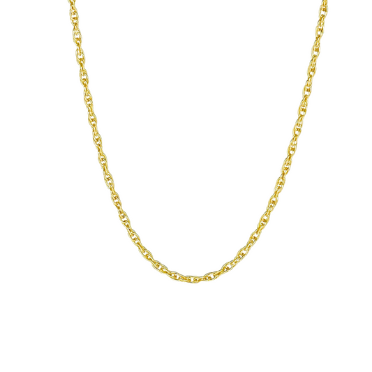 Roselyn | 14K Gold filled Rope Chain Necklace