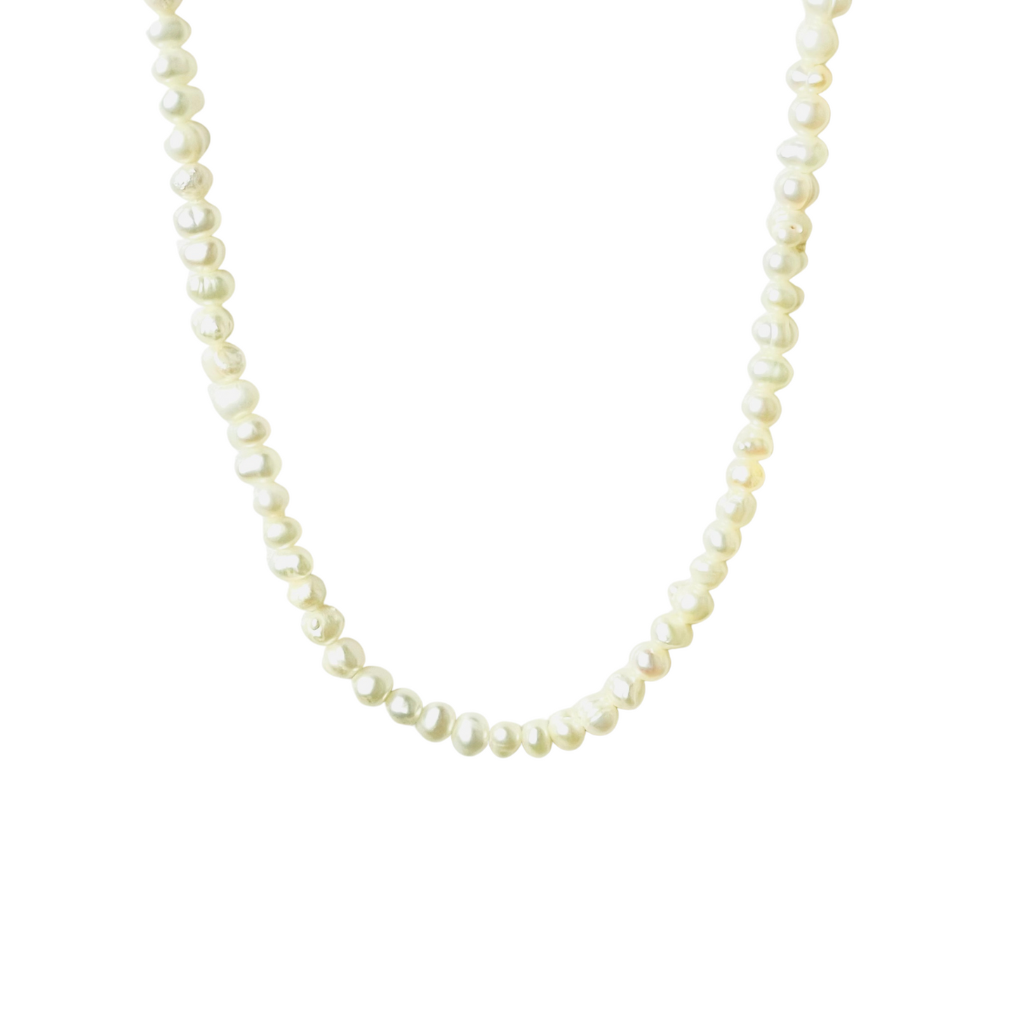 Riley | 14K Gold filled Dainty Pearl Necklace
