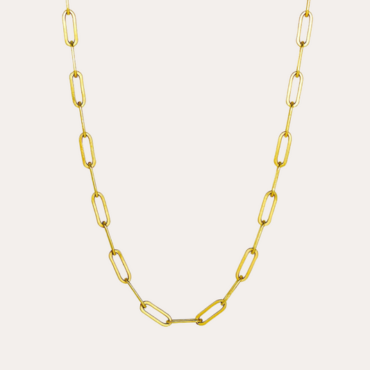 Aspen | 14K Gold filled Paperclip Necklace