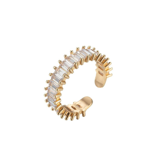 Coco | 14K Gold filled Cz Baguette Band Ring