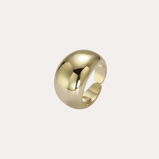 Gloria | 14K Gold filled Chunky Dome Ring