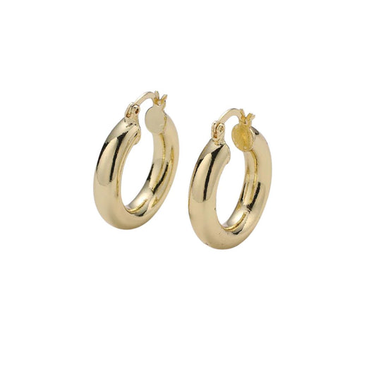 Gianna | 14K Gold Vermeil 20mm Hoop Earrings