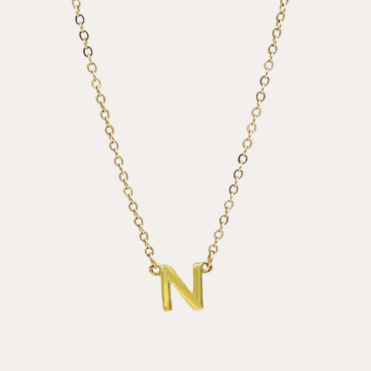 Initial 14K Gold filled Necklace