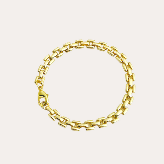 Iris | 14K Gold filled Panther Chain Bracelet