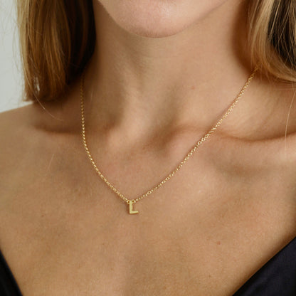 Initial 14K Gold filled Necklace