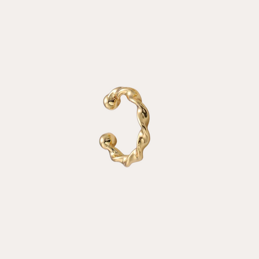 Leia | 14K Gold filled Twisted Cuff Earrings