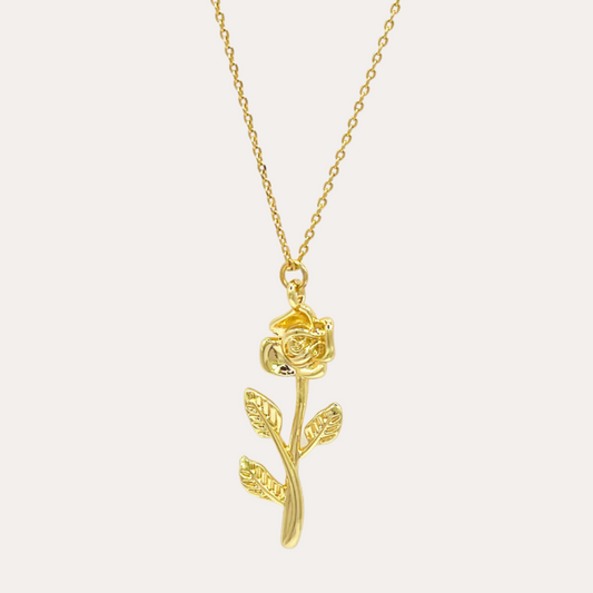 Rose 14K Gold filled Necklace