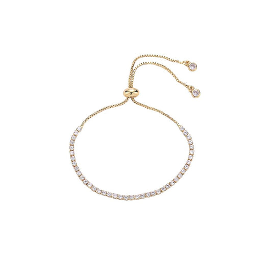 Lana | 14K Gold filled Adjustable Tennis Bracelet